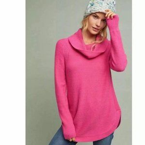Moth Cowl Neck Sweater Bright Pink XXSP